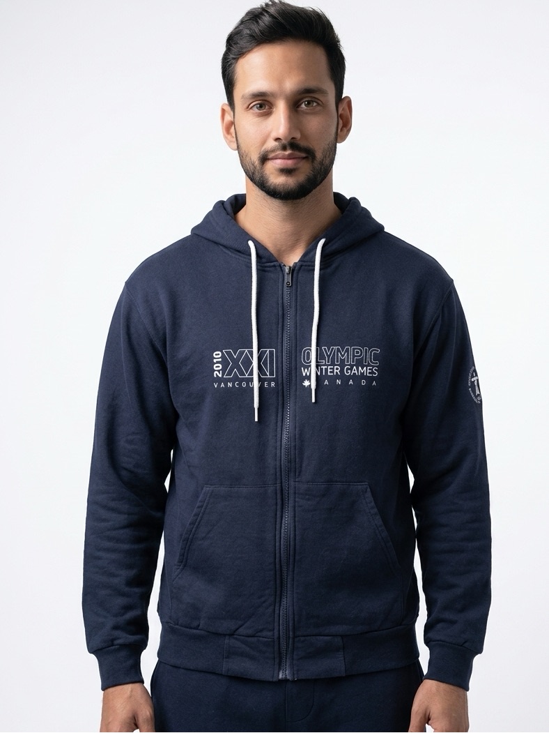 Olympics 2010 Vancouver Winter Games Zip Hoodie M